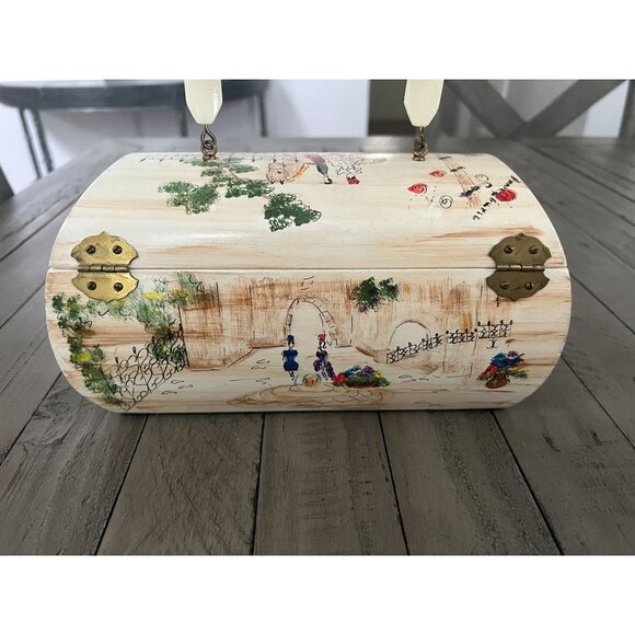 Annie Laurie Originals Palm Beach Vintage Handbag - Picture 5 of 13